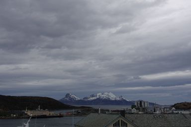 View of Landegode from the roof of our apartment building (looking north) (2015:03:29)