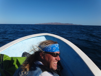 Sten at the prow. (2011:10:09)