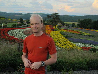 Hokkaido summer. Flower fields. (2011:08:21)