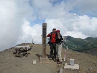 Hokkaido summer. Daisetsu san, peak. (2011:08:22)