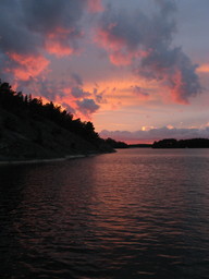 Stockholm Archipelago. Sunset. (2007:09:03)