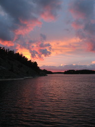 Stockholm Archipelago. Sunset. (2007:09:03)
