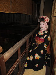 Kyoto,o-chaya in Kitano. (2013:02:09)