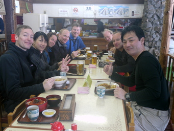 Lunch, Niseko. (2012:02:04)