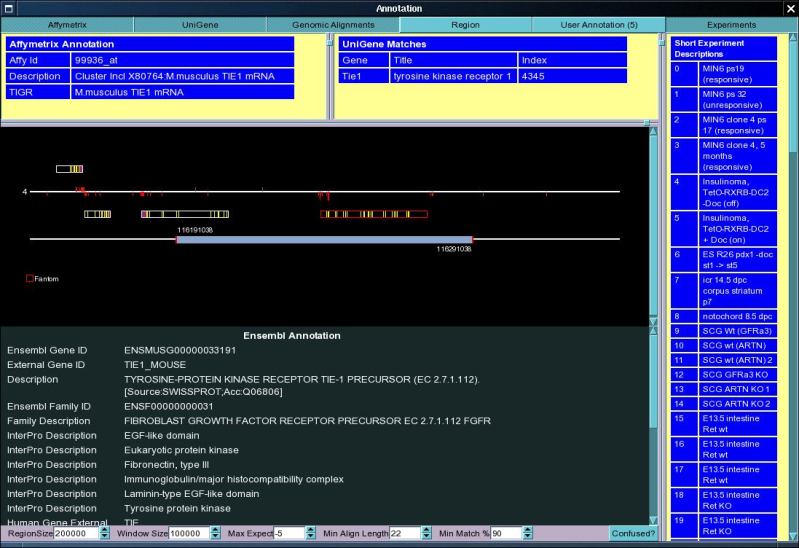 Probe Annotation
